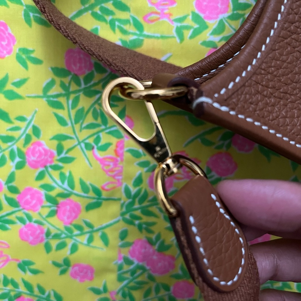 Hermes Gold on Gold TPM Evelyne Mini - Picture 8 of 16